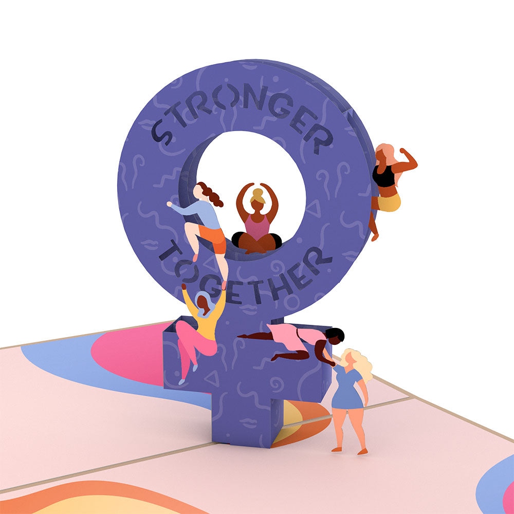 Stronger Together Pop-Up Card