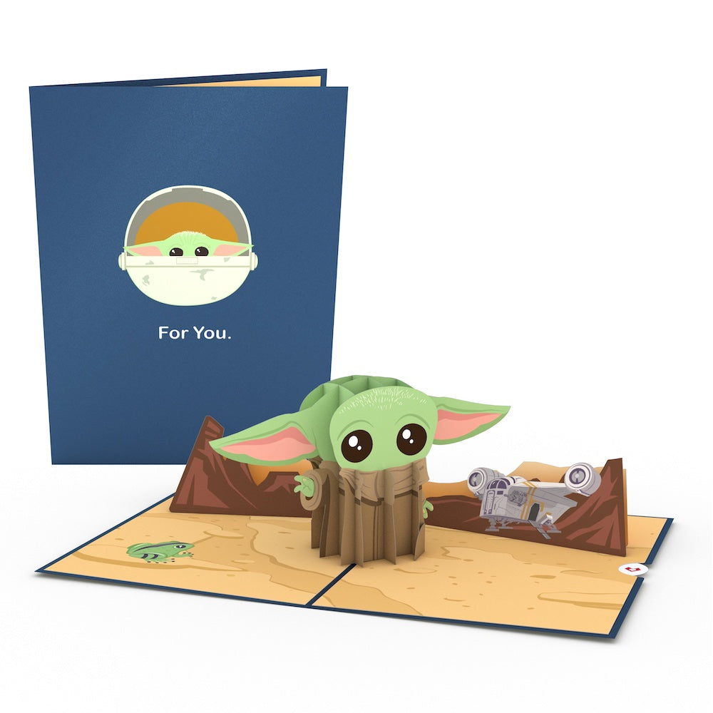 boliger Paradoks Siden Star Wars™: The Mandalorian™ The Child Pop-Up Card – Lovepop