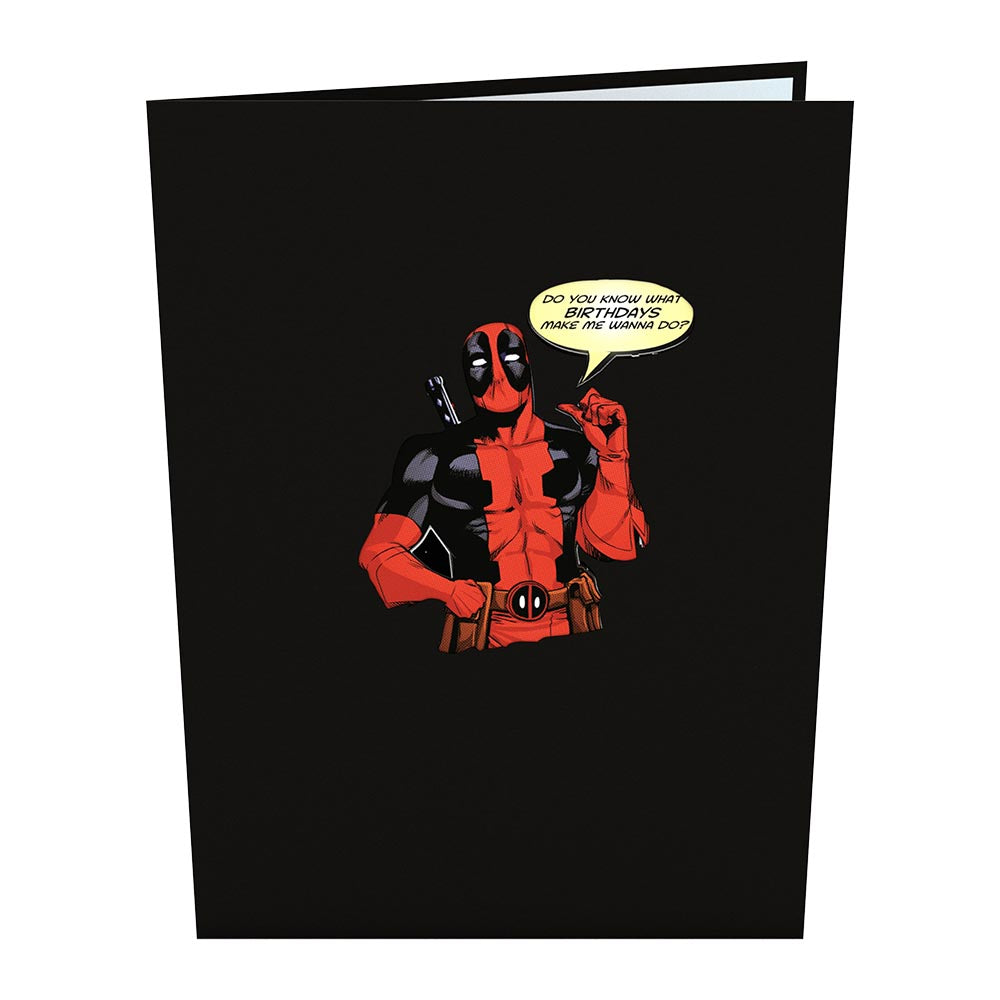 Marvel's Deadpool: Birthday Pop-Up Card