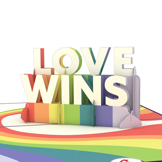 Love Wins Pop-Up Card