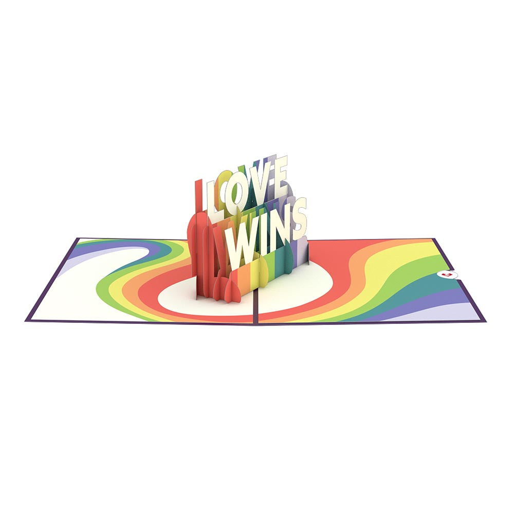 Love Wins Pop-Up Card