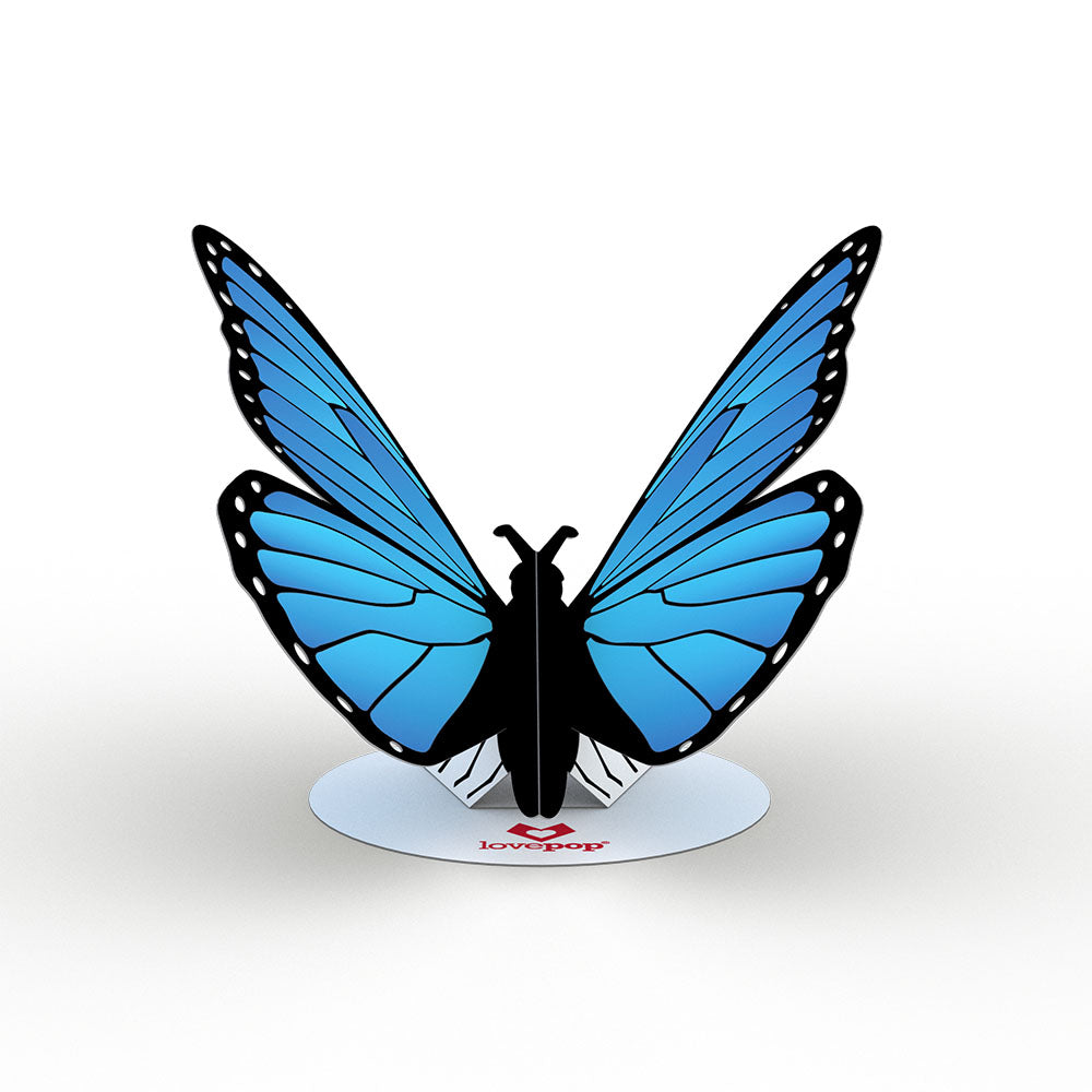 Stickerpop™: Blue Morpho Butterfly (5-Pack)