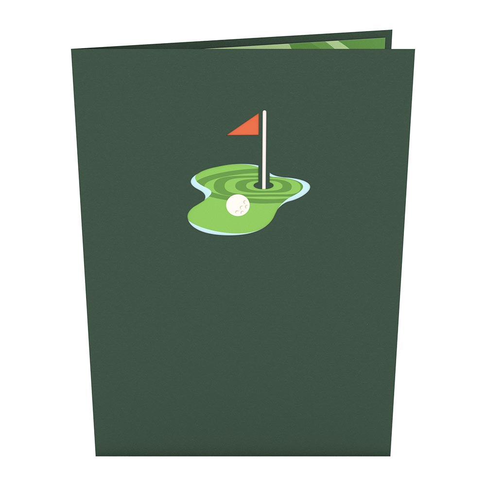 Hole in One Pop-Up Card