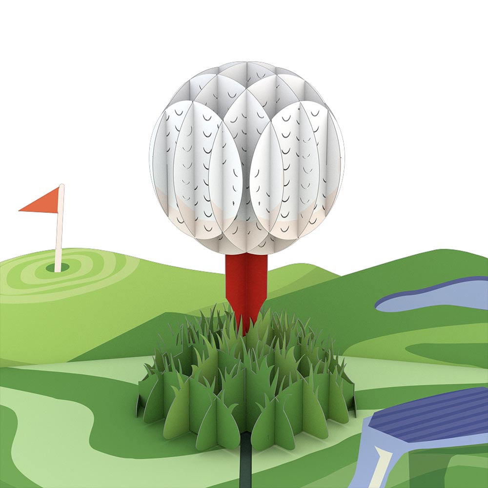 Hole in One Pop-Up Card