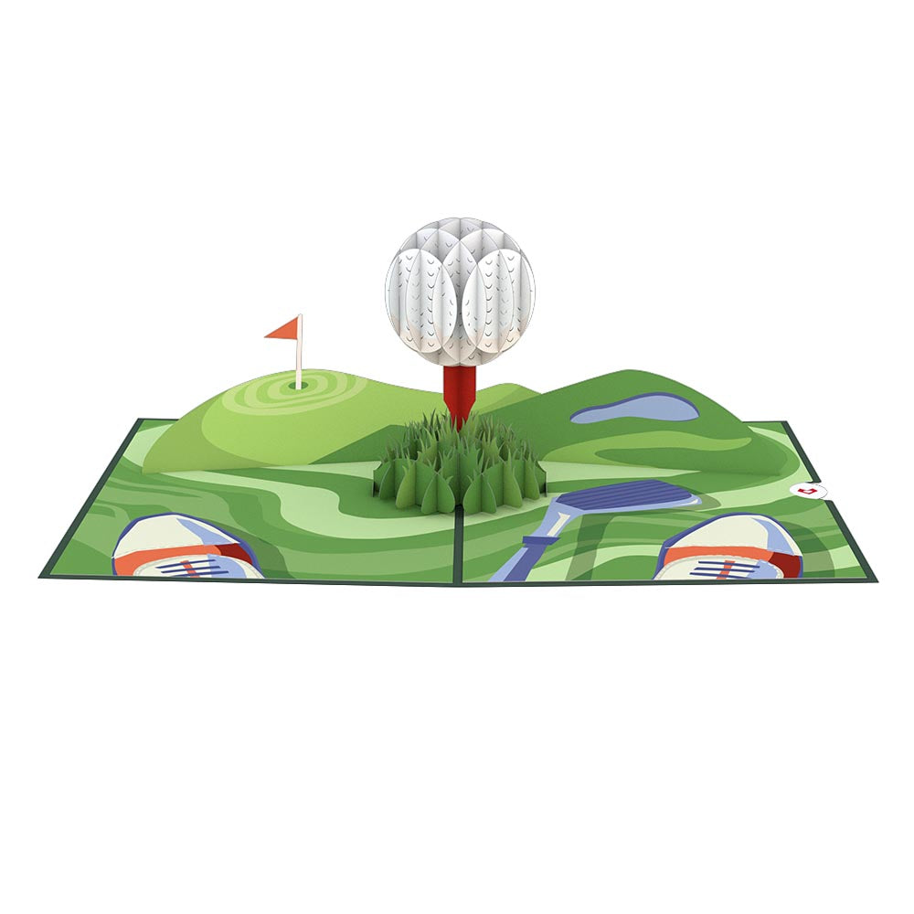 Hole in One Pop-Up Card