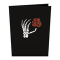 Rose Skull Pop-Up Card