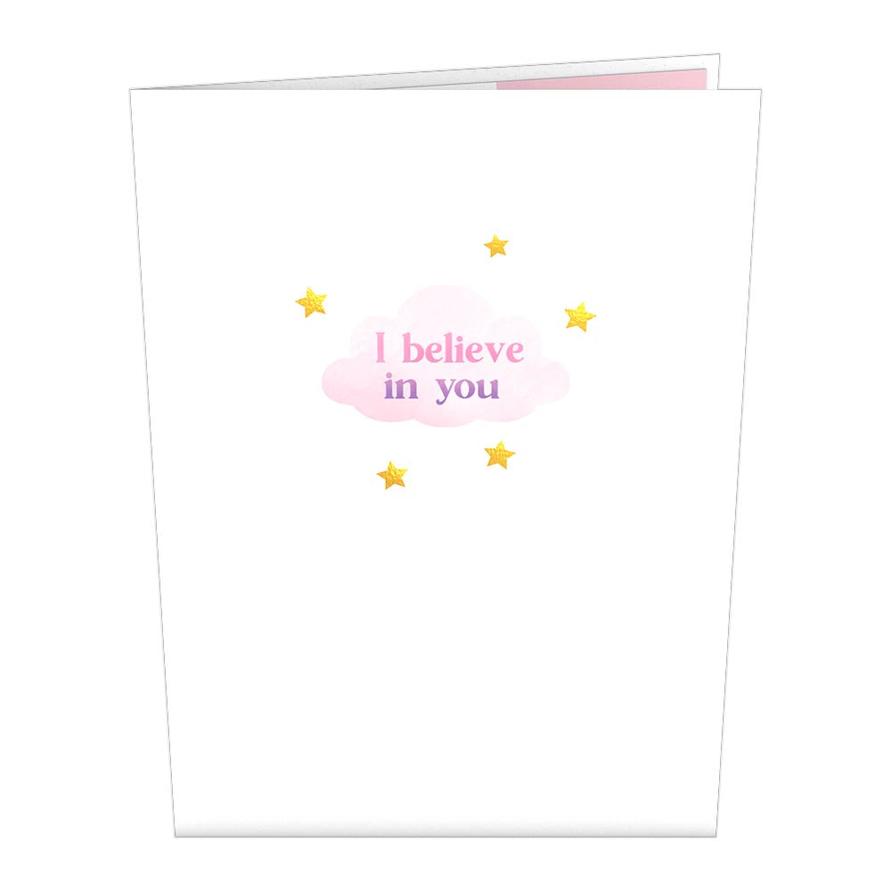 Encouragement Unicorn Pop-Up Card