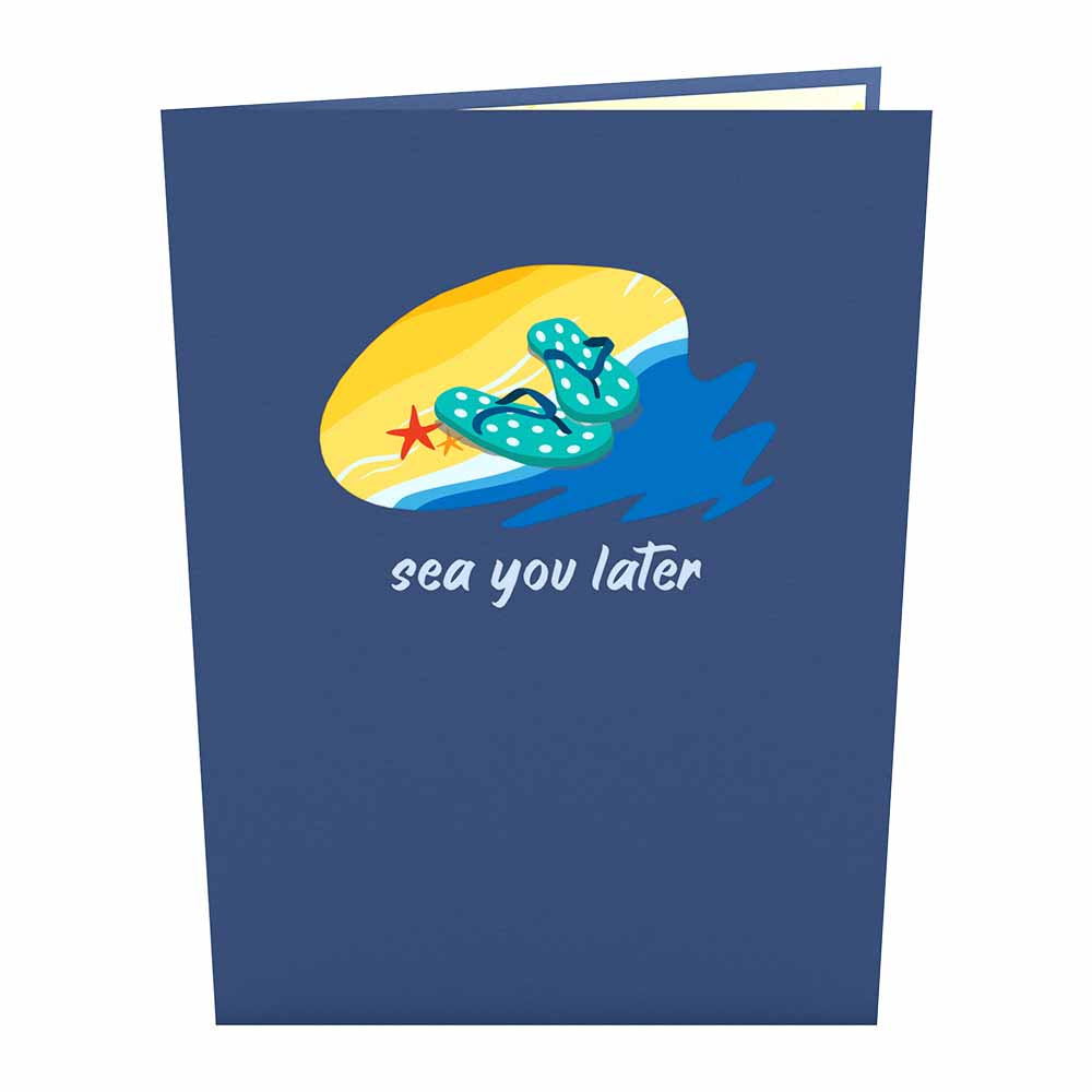 Sea You Later Pop-Up Card