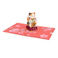 Lucky Cat Pop-Up Card