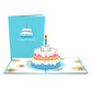 Rainbow Birthday Cake Pop-Up Card