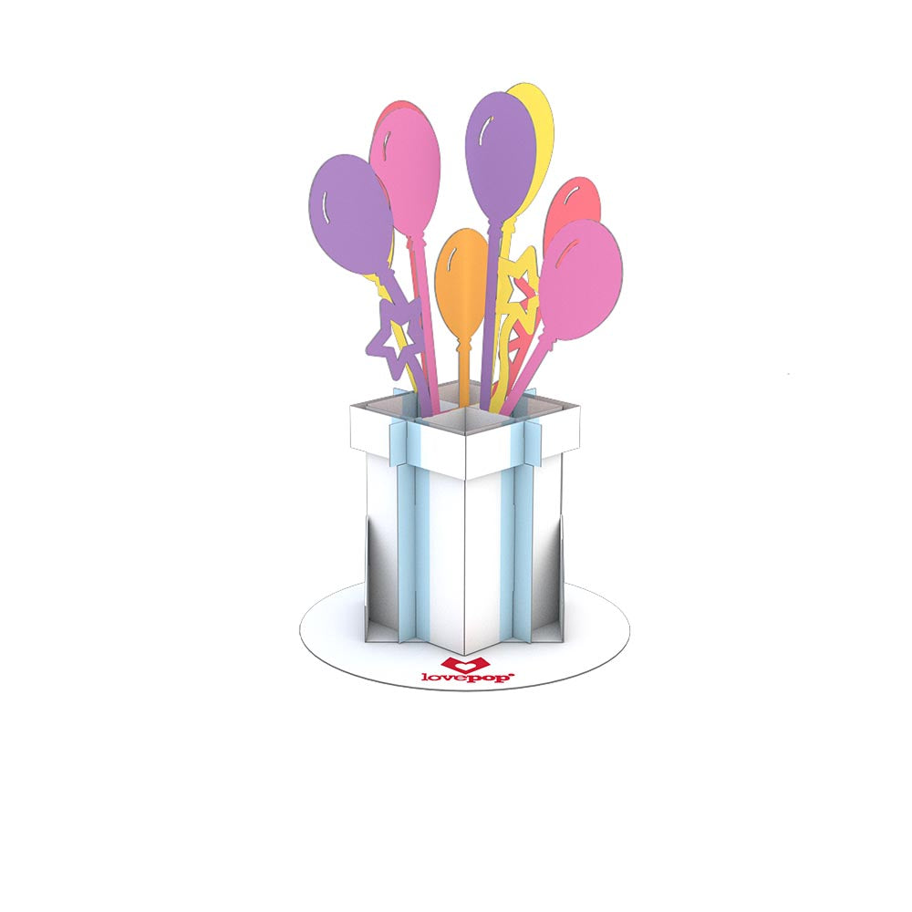 Stickerpop™: Balloon Bunch (1-Pack)