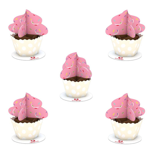 Stickerpop™: Cupcake (5-Pack)