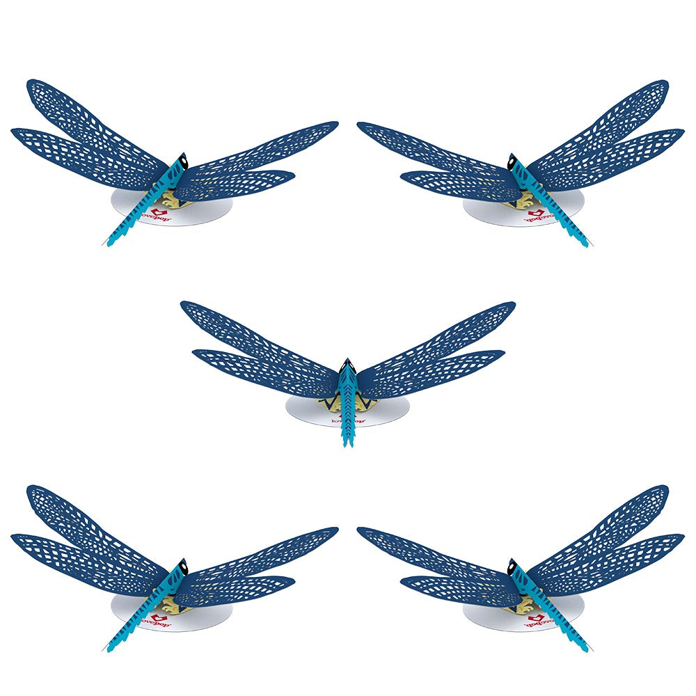 Stickerpop™: Dragonfly (5-Pack)