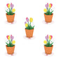 Stickerpop™: Tulips (5-Pack)