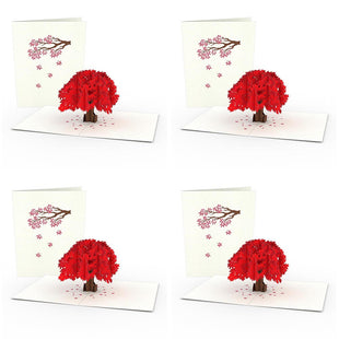 Japanese Maple Notecards (4-Pack) greeting card -  Lovepop