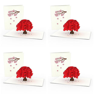 Japanese Maple Notecards (4-Pack) greeting card -  Lovepop