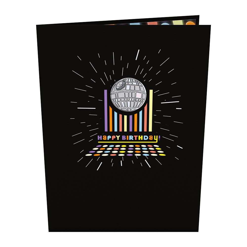 Star Wars™ Death Star™ Disco Birthday Pop-Up Card