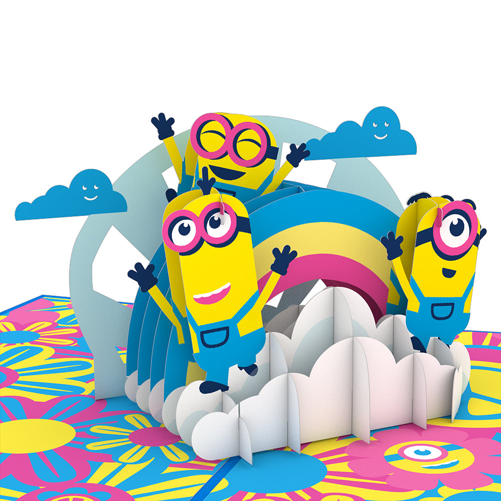 Minions Groovy Birthday Pop-Up Card