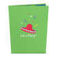 Party Parrot Pop-Up Card