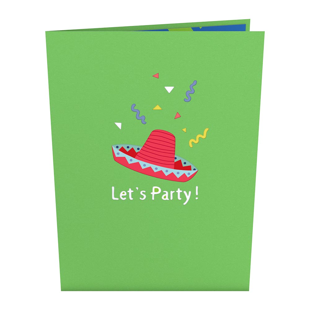 Party Parrot Pop-Up Card