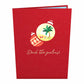 Santa Hammock Pop-Up Card