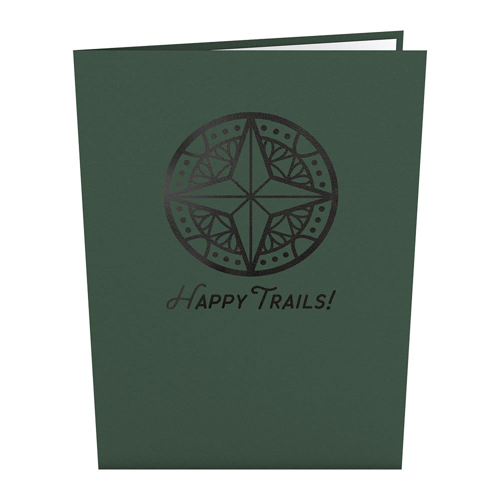 Happy Trails Camping Trip Pop-Up Card