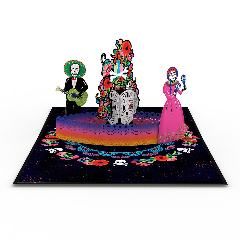 Día de Muertos Pop-Up Card