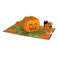 Happy Halloween Pumpkin Pop-Up Card