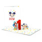 Disney's Mickey and Friends 1st Birthday Pop-Up Card