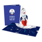 Congrats Rocketship Pop-Up Card