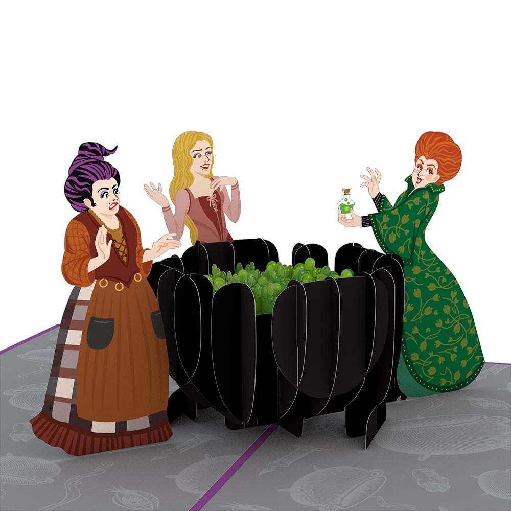 Disney Hocus Pocus I Put a Spell on You Pop-Up Card