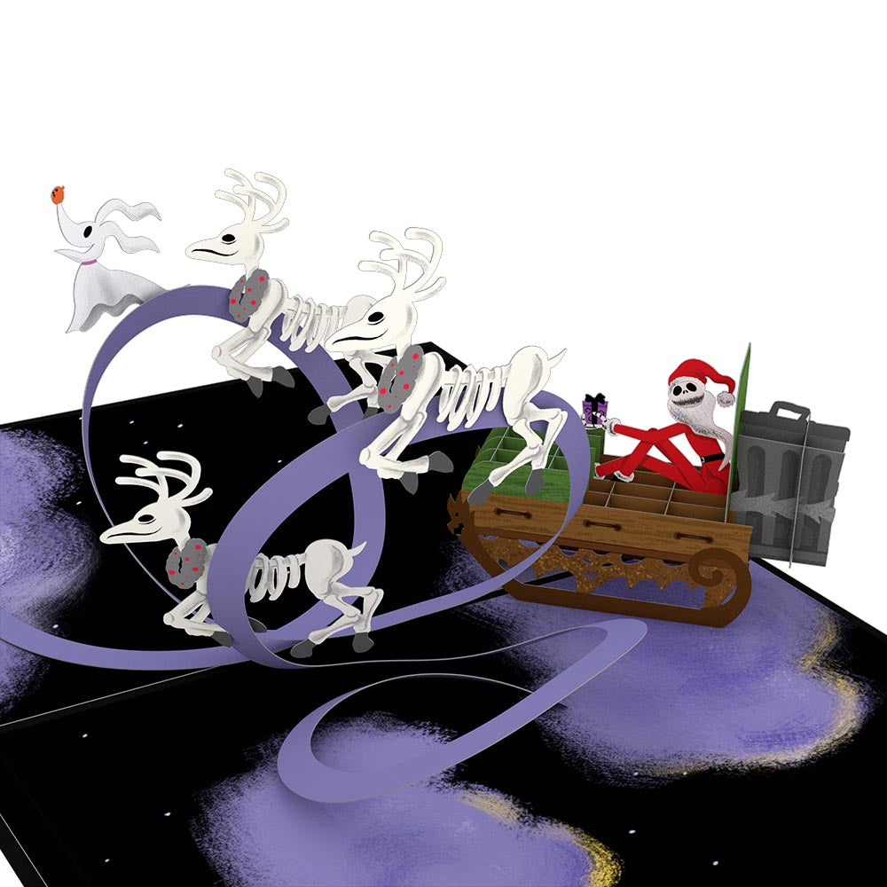 Disney Tim Burton's The Nightmare Before Christmas: Santa Jack Pop-Up Card