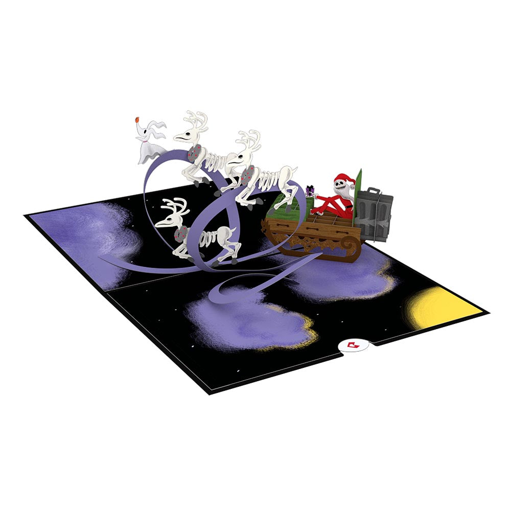 Disney Tim Burton's The Nightmare Before Christmas: Santa Jack Pop-Up Card
