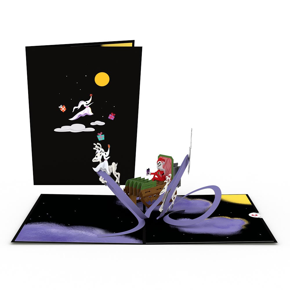 Disney Tim Burton's The Nightmare Before Christmas: Santa Jack Pop-Up Card