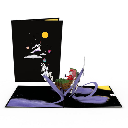 Disney Tim Burton's The Nightmare Before Christmas: Santa Jack Pop-Up Card