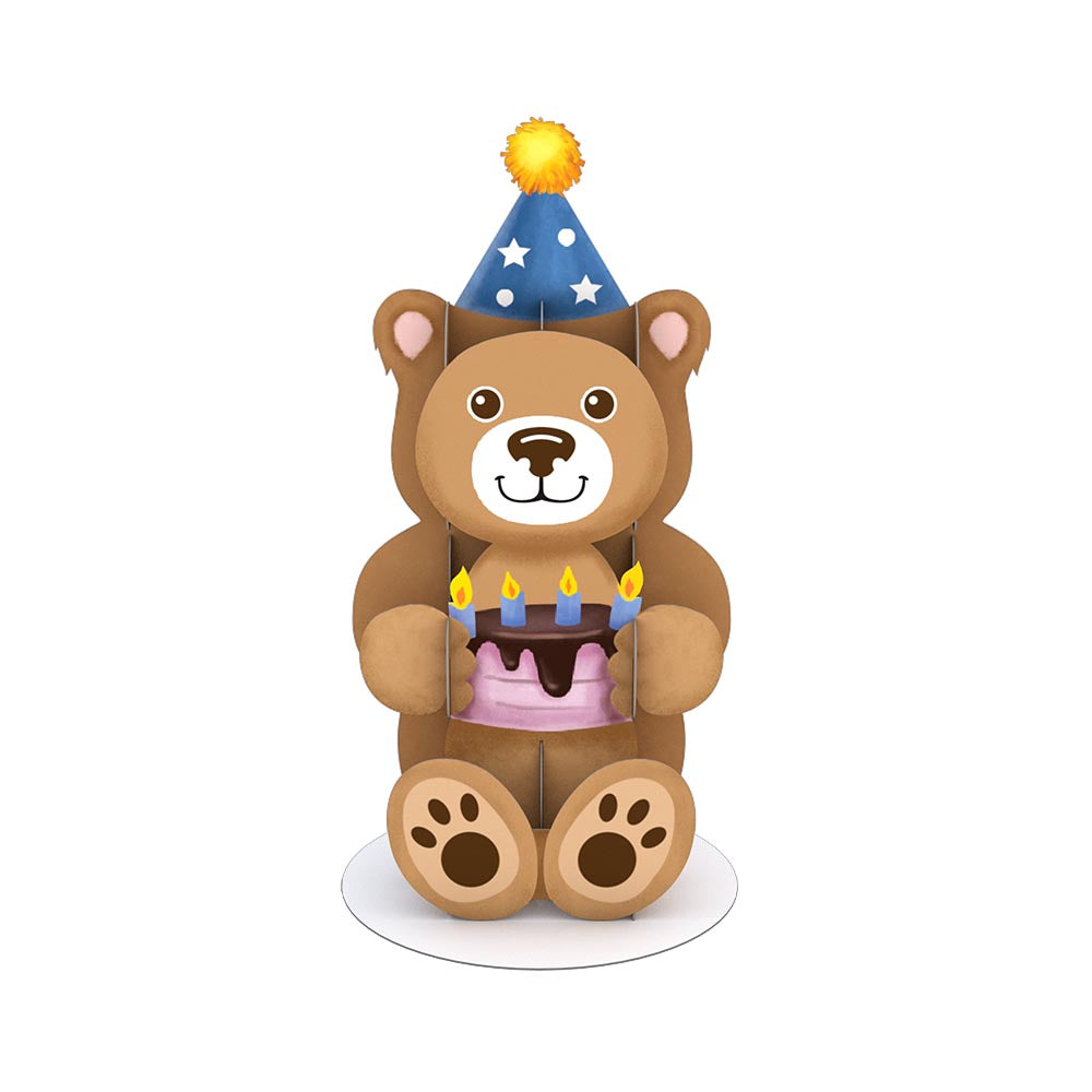 Stickerpop™: Birthday Bear (1-Pack)