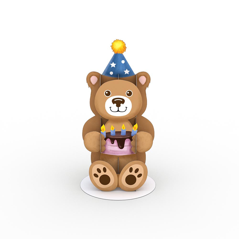 Stickerpop™: Birthday Bear (5-Pack)