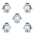Stickerpop™: Robot (5-Pack)