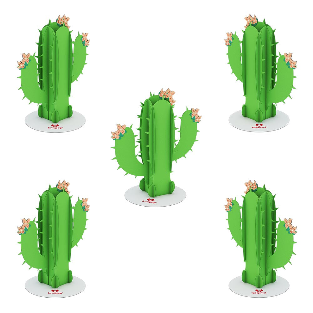 Stickerpop™: Saguaro Cactus (5-Pack)