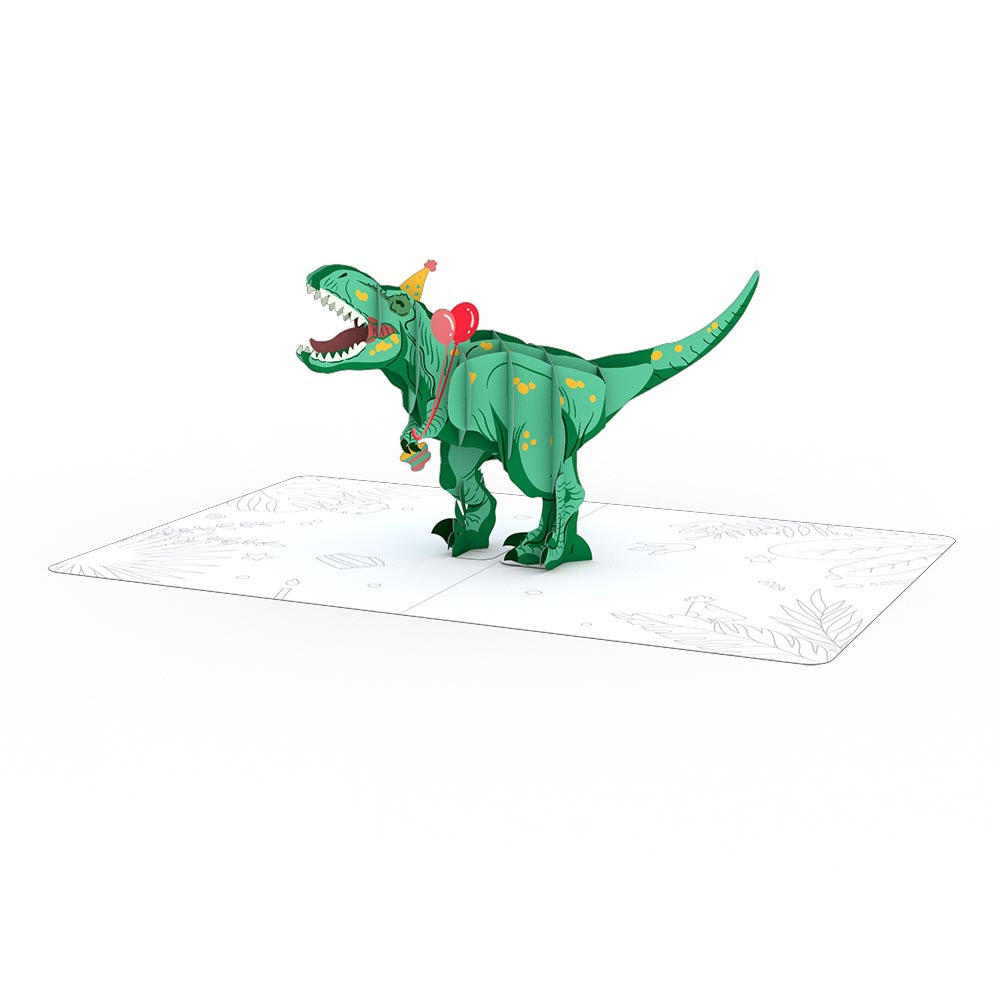 Playpop Card™: T-Rex Birthday