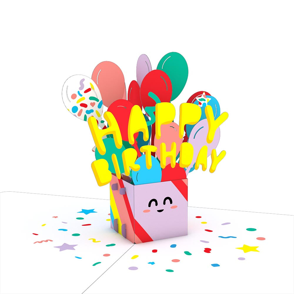 Playpop Card™: Birthday Balloons