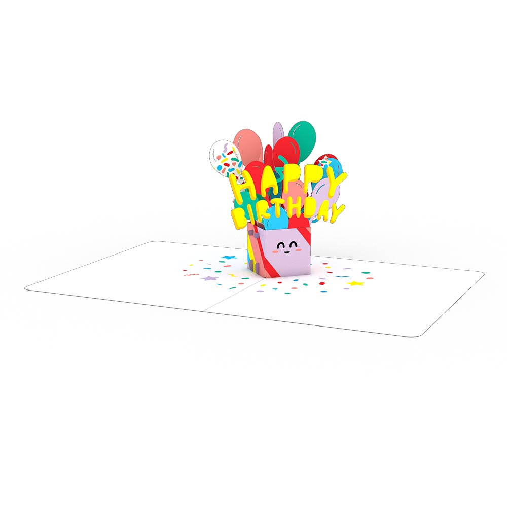 Playpop Card™: Birthday Balloons