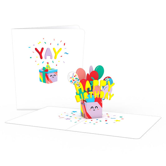 Playpop Card™: Birthday Balloons