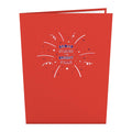 Stars and Stripes Pop-Up Card