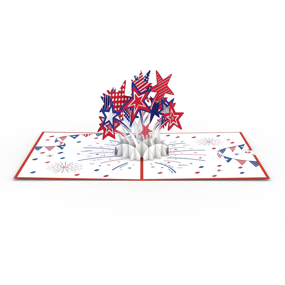 Stars and Stripes Pop-Up Card