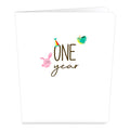 Playpop Card™: 1st Birthday Balloons