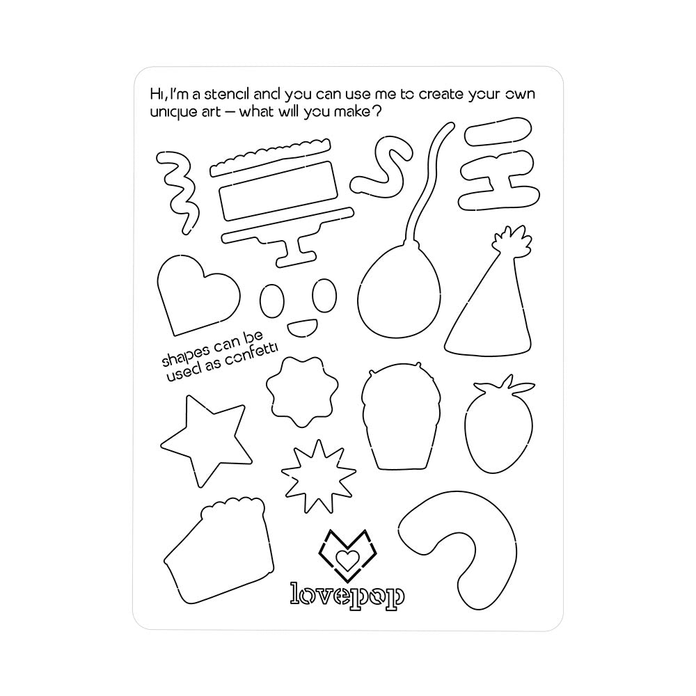 Playpop Card™: 1st Birthday Balloons