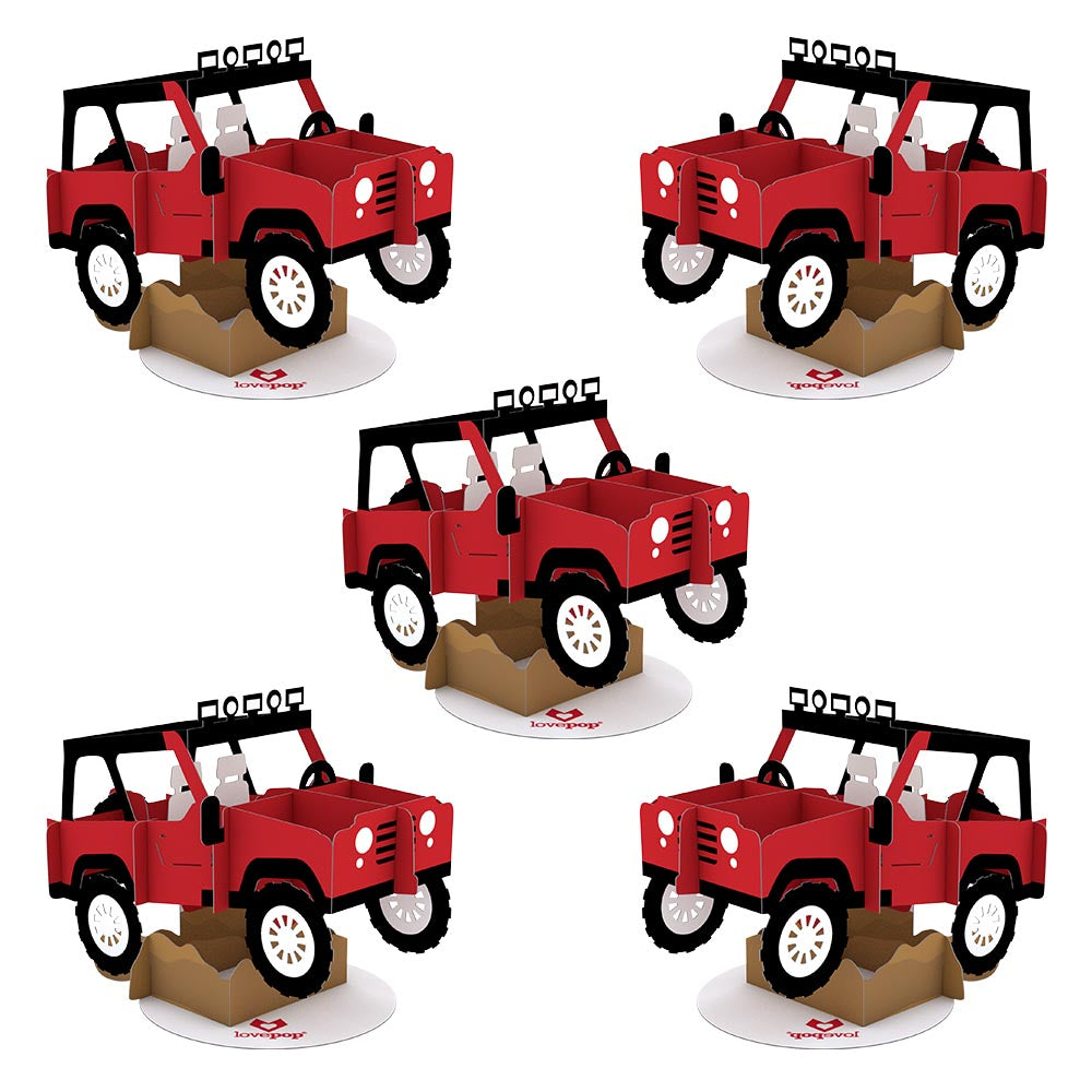 Stickerpop™: 4x4 (5-Pack)