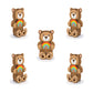 Stickerpop™: Rainbow Bear (5-Pack)