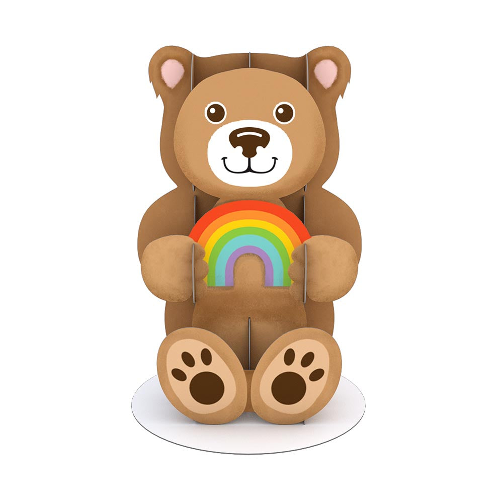 Stickerpop™: Rainbow Bear (5-Pack)